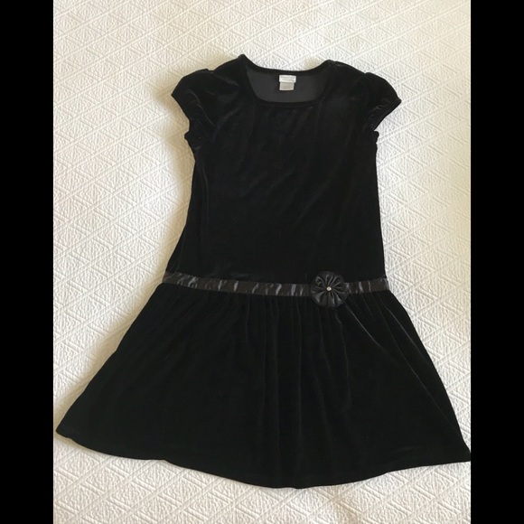 Lovely Girls Velvet Dress - Picture 1 of 3